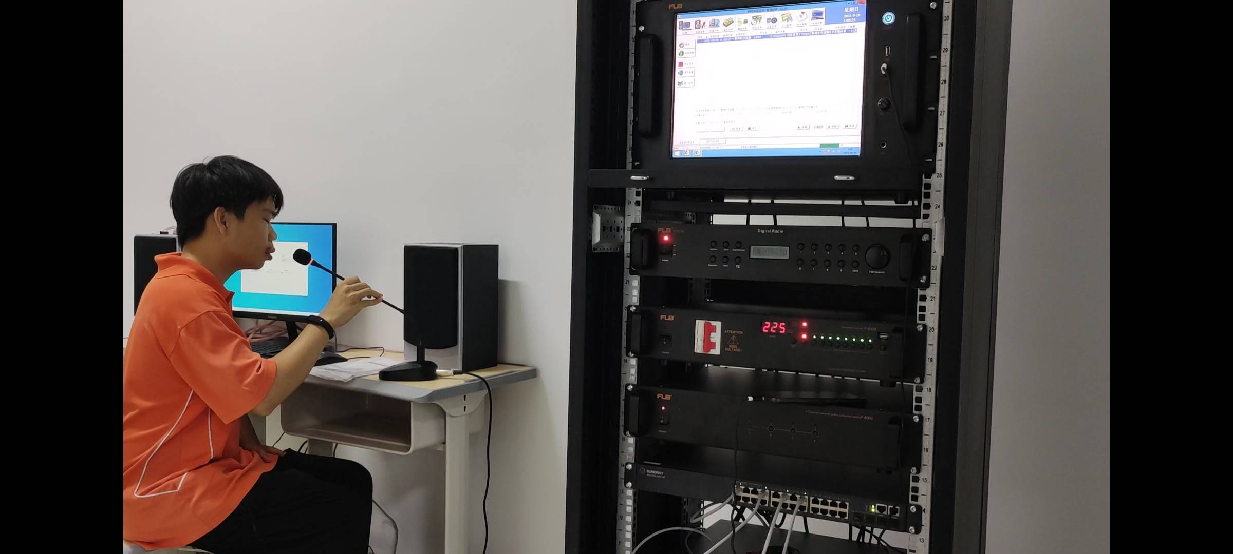 广西医科大玉林校区广播站建设